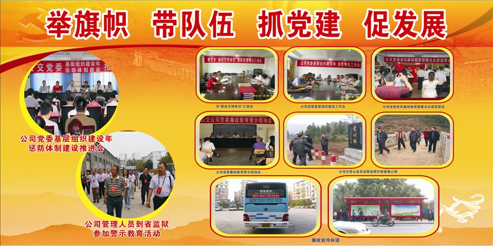 舉旗幟 帶隊伍 抓黨建 促發展